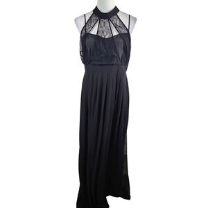 BCBGeneration | Dresses | Bcbgeneration Black And Gold Maxi Dress Size M
